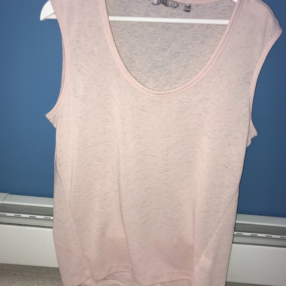 Athleta airy and long tank.